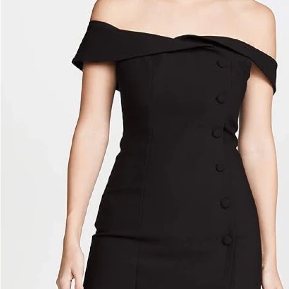 Likely Black Tula Dress - size 4, NWT (off the shoulder) - Picture 2 of 8